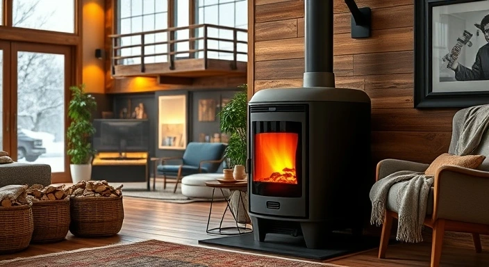 Wood Pellet Stove